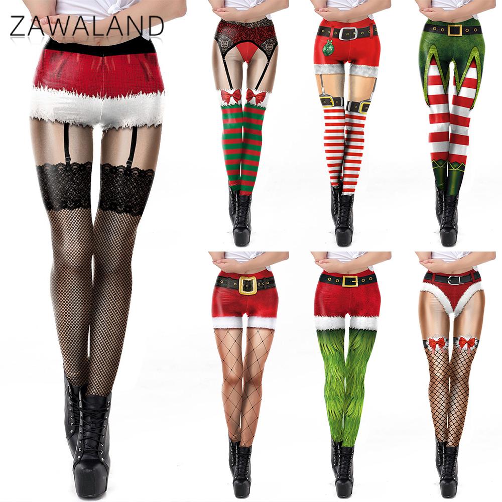 Zawaland Christmas Yoga Leggin - огляд і ціна Women'S Red Accessories
