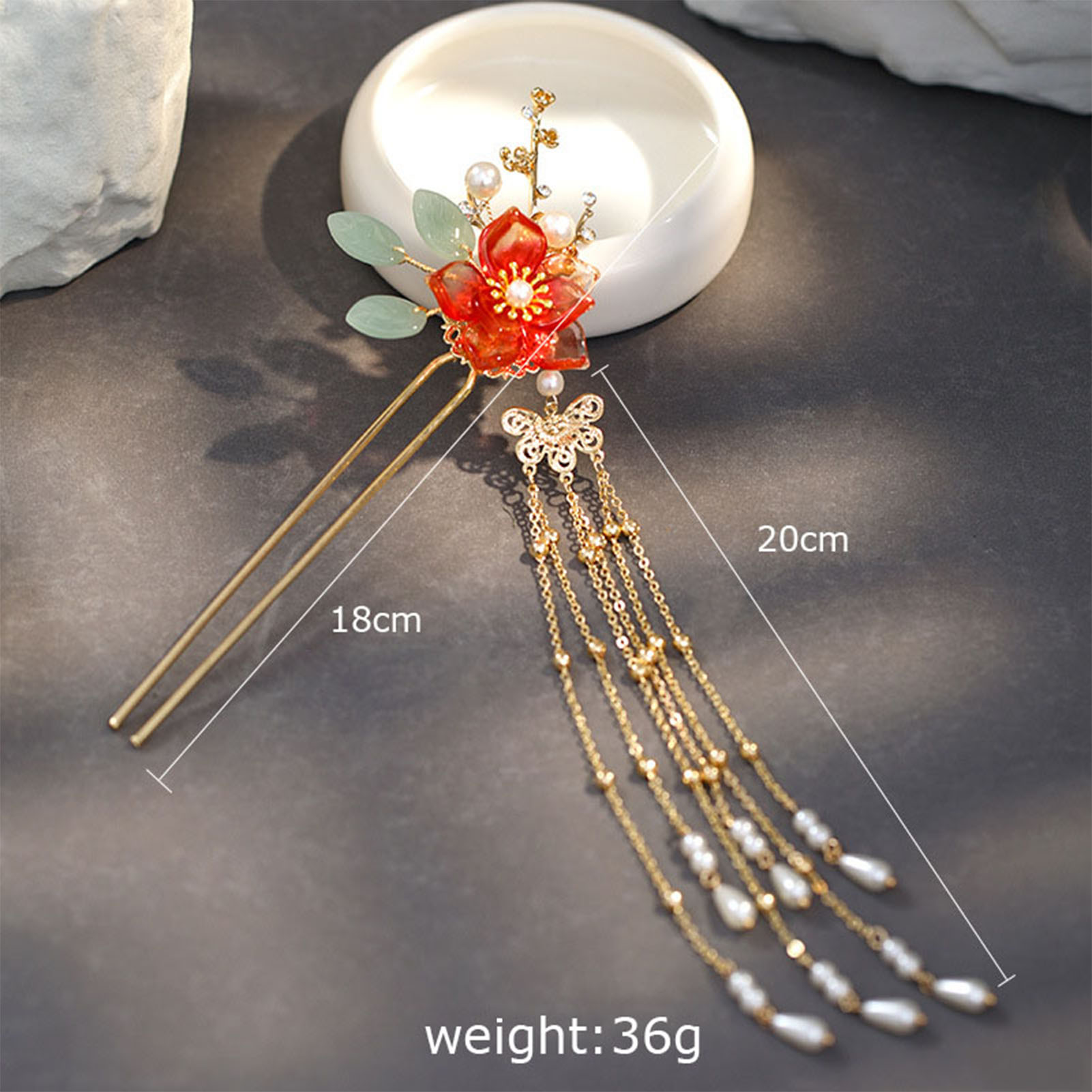 Women's Hair Stick Traditional - огляд і ціна Women'S Red Accessories
