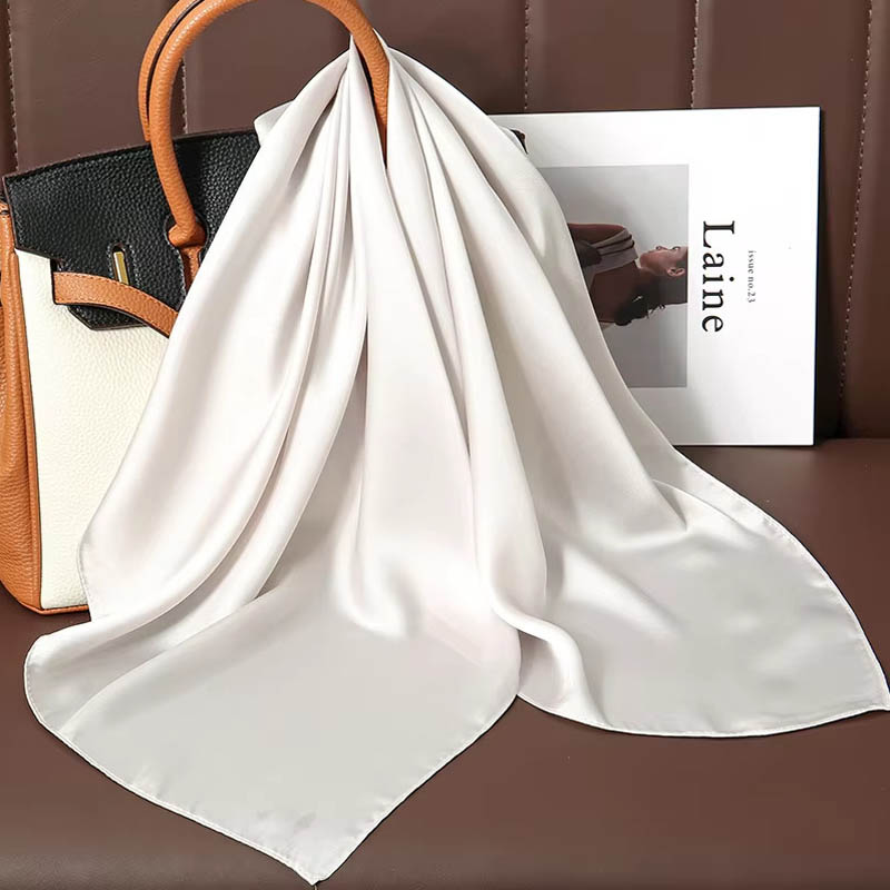 Luxury Solid Color Silk Square - огляд і ціна Silk Scarf Square