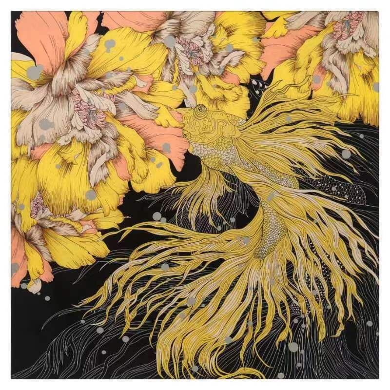 130CM*130CM Silk Scarf Women L - огляд і ціна Silk Scarf Square