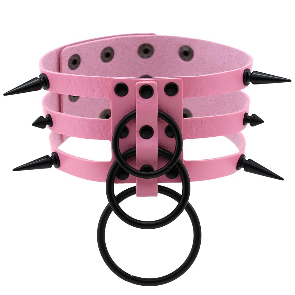 Fashion Women Men Black Rivet  - огляд і ціна Women'S Emo Accessories