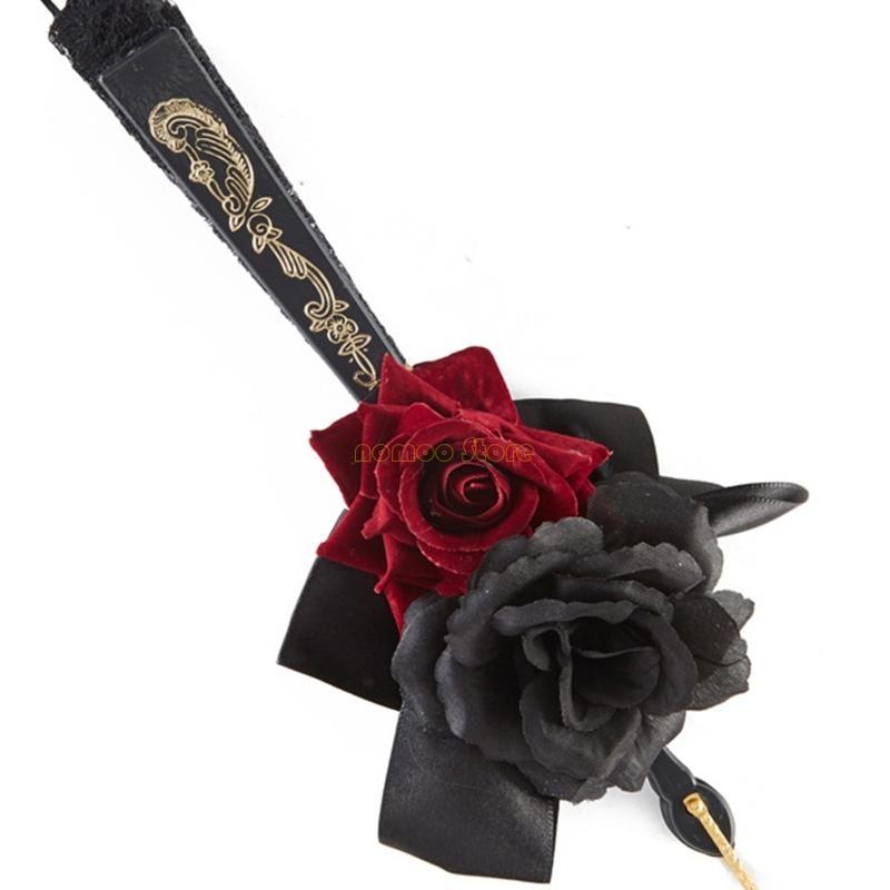 31BF Fan Gothic Victorian Wome - огляд і ціна Women'S Red Accessories