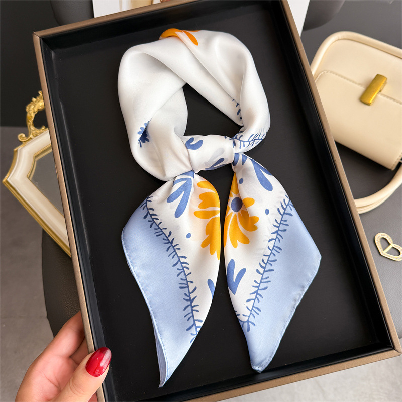 1Pc new printed fashion silk s - огляд і ціна Silk Scarf Square
